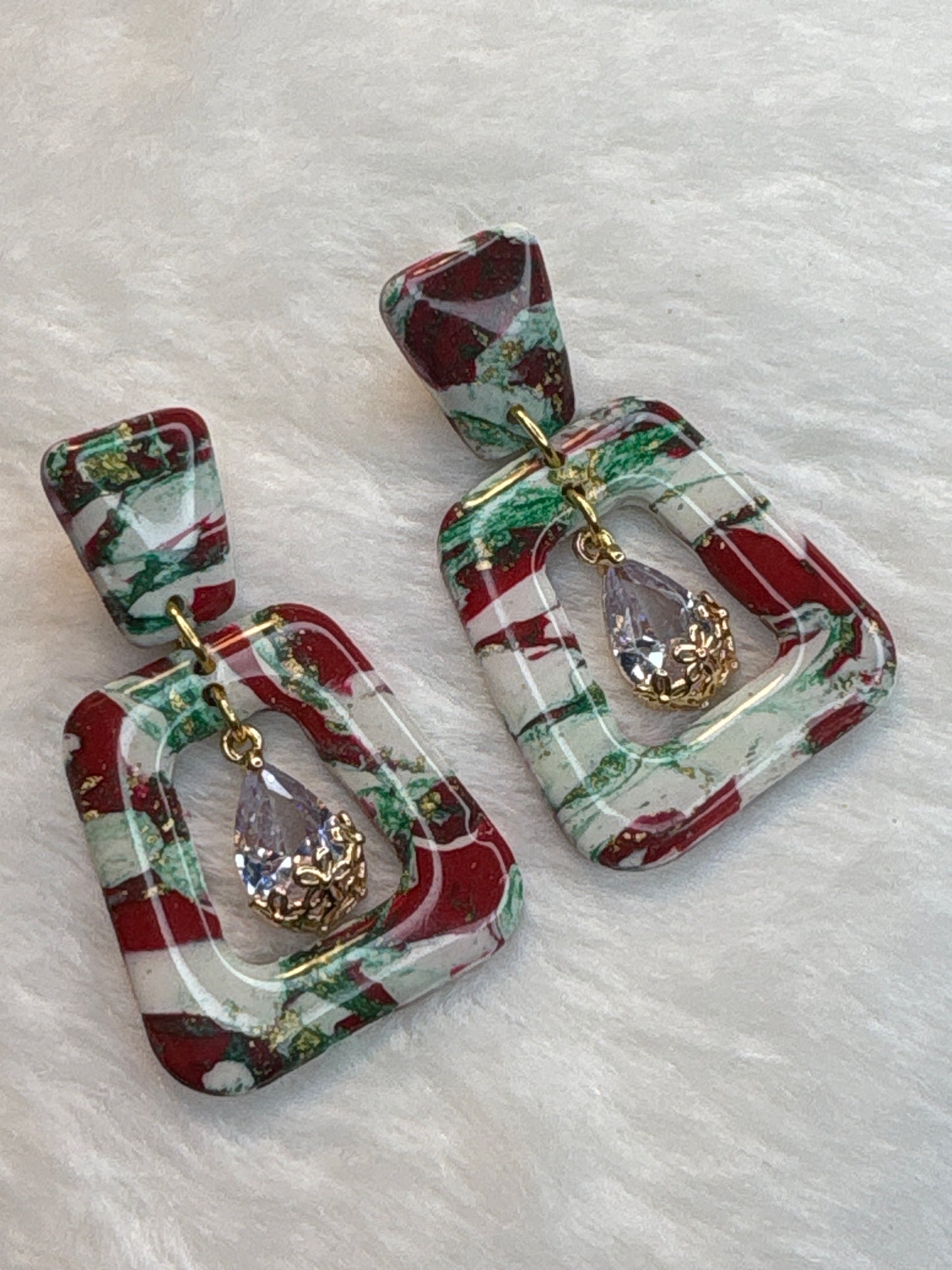 Square Holiday Dangles
