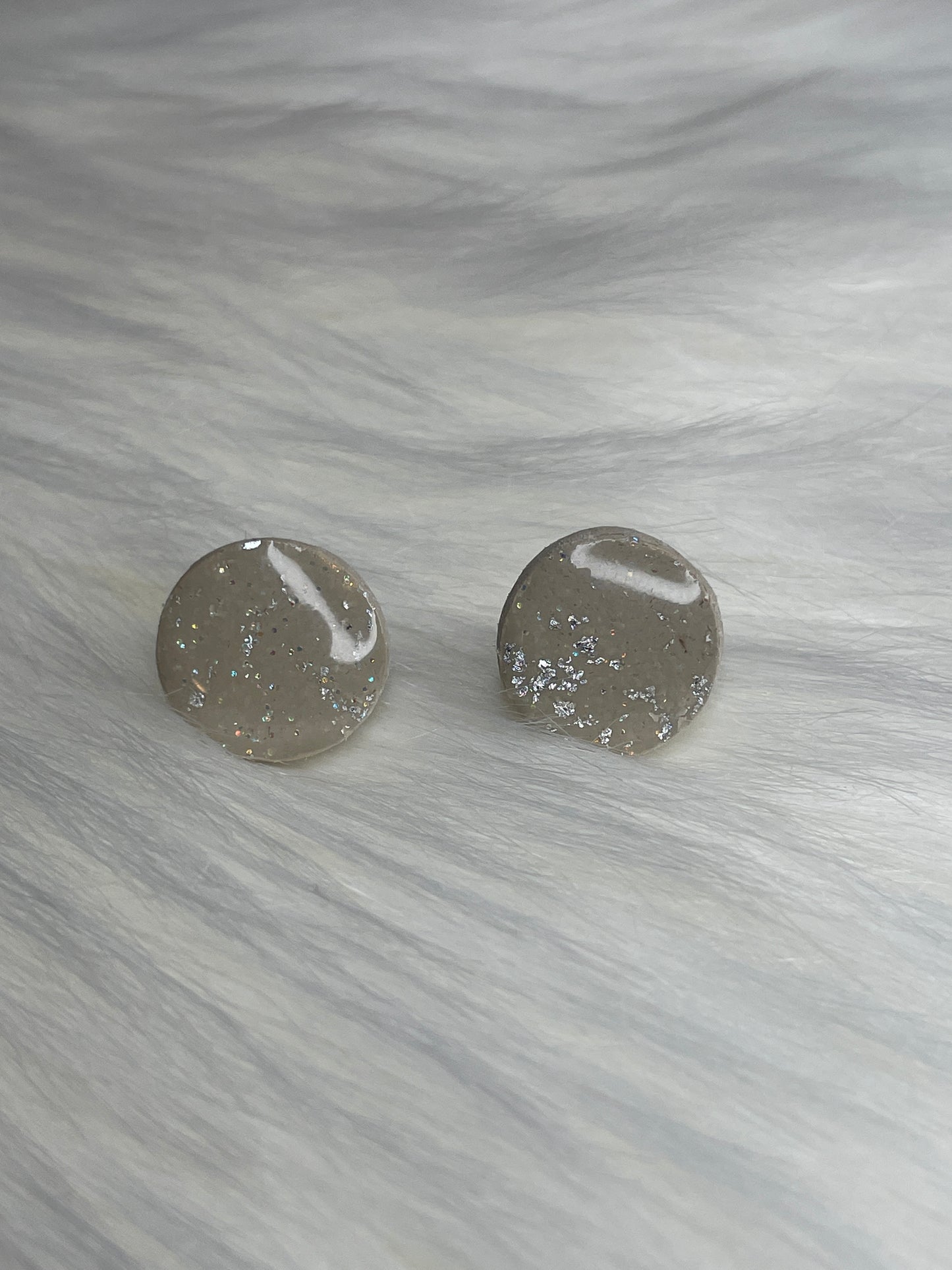 Silver flecks Charleston Pluff Mud Studs