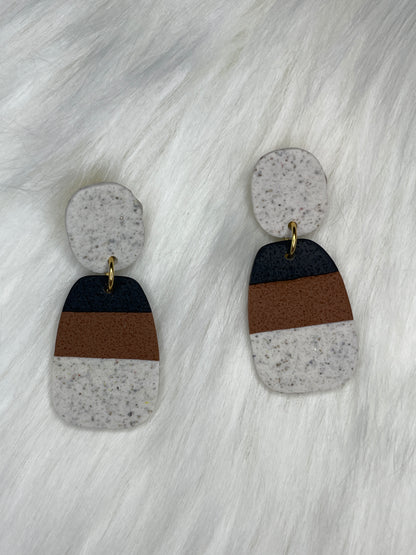 Striped granite dangles