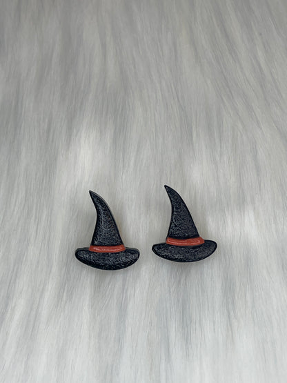 Witch hat stud earrings | Halloween earrings | Fall earrings