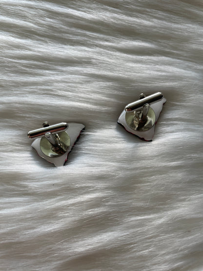 Garnet & Black Cufflinks