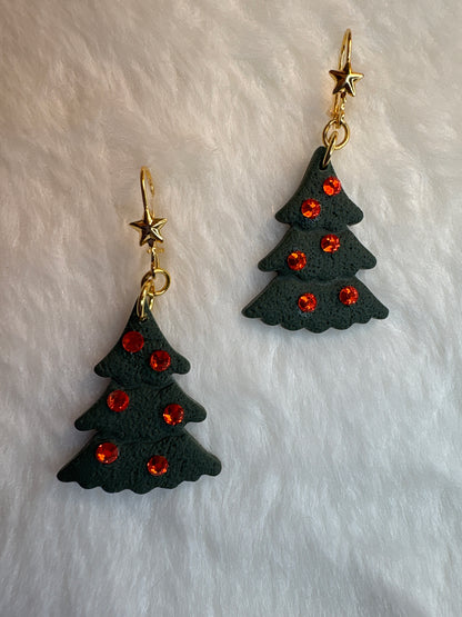 Shimmering Christmas tree dangles