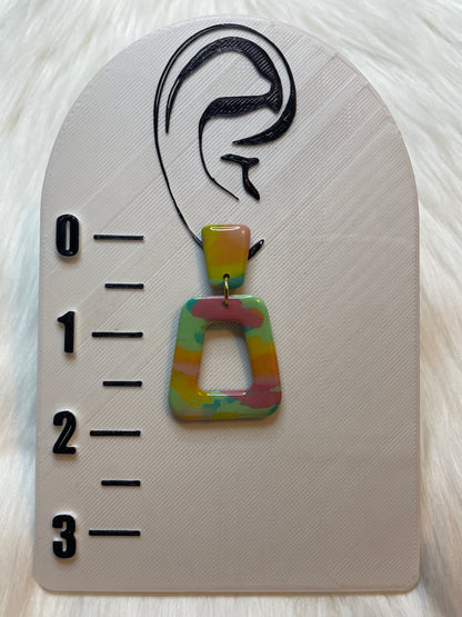 Tie-dye Dangles