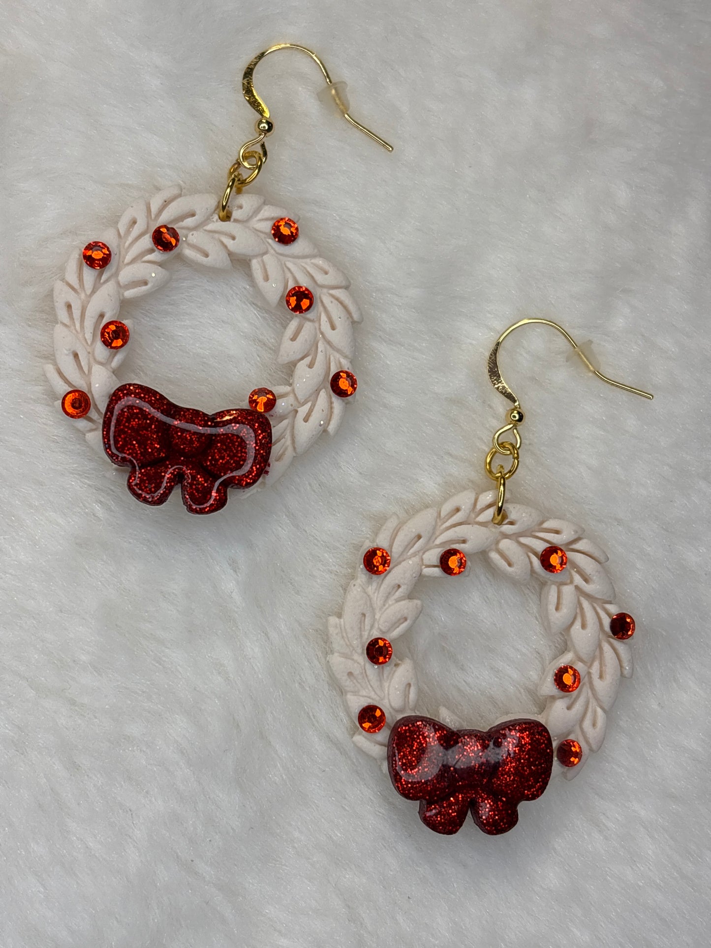 Christmas Wreath Dangles