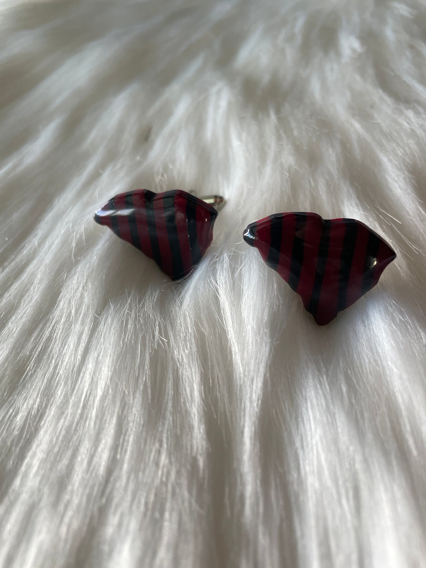 Garnet & Black Cufflinks