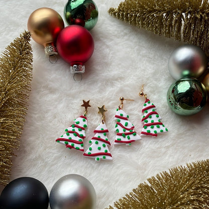 Christmas Tree Cake Dangles