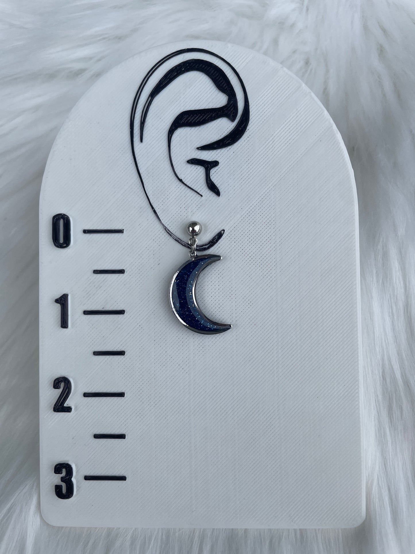 Half moon dangles| Halloween earrings | Fall earrings