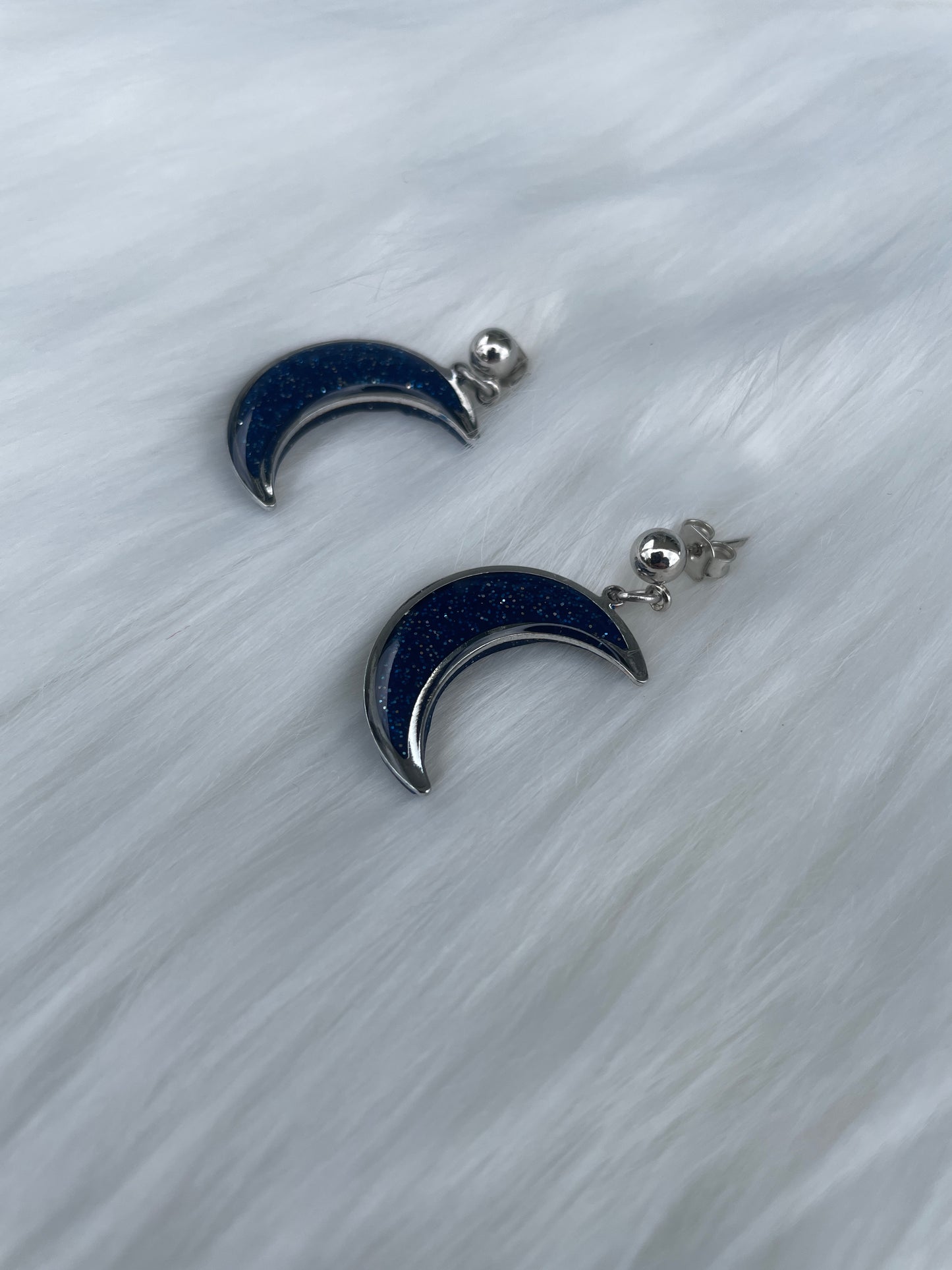 Half moon dangles| Halloween earrings | Fall earrings