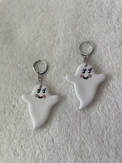 Ghost dangle earrings | Halloween earrings