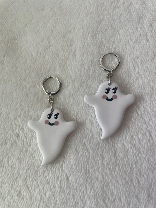 Ghost dangle earrings | Halloween earrings