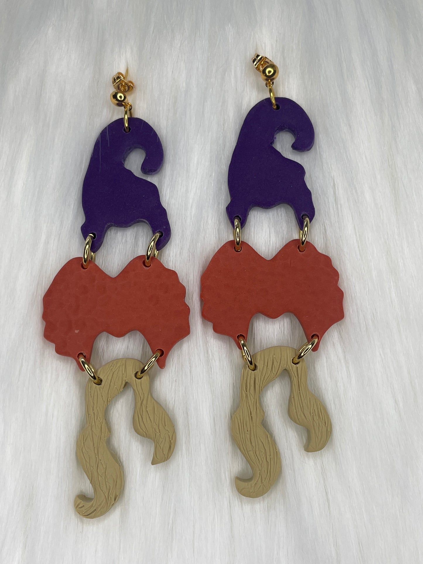 Hocus Pocus Sanderson sisters earrings | Halloween earrings