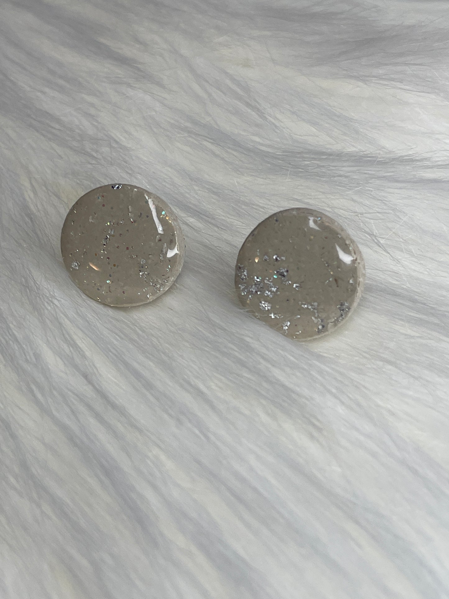 Silver flecks Charleston Pluff Mud Studs