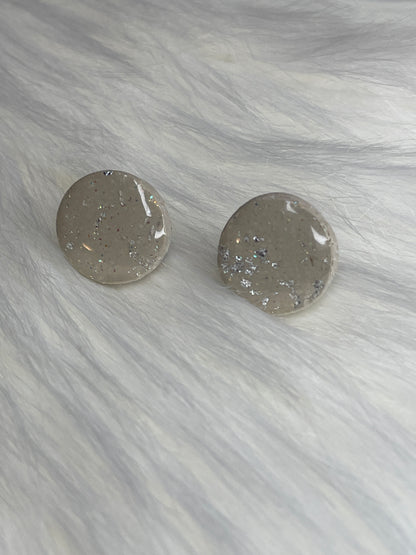 Silver flecks Charleston Pluff Mud Studs