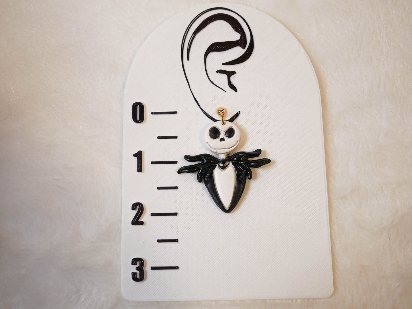 Jack Skellington & Sally earrings | Halloween Earrings | Nightmare Before Christmas earrings