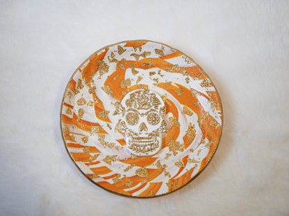 Skull trinket dish | Halloween Decor