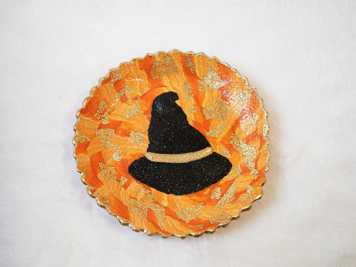 Witch Hat trinket dish | Halloween Decor