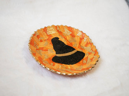 Witch Hat trinket dish | Halloween Decor