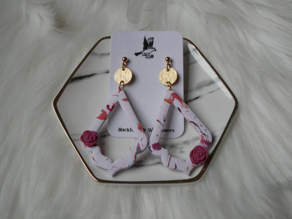 Multi-colored Valentine's dangles