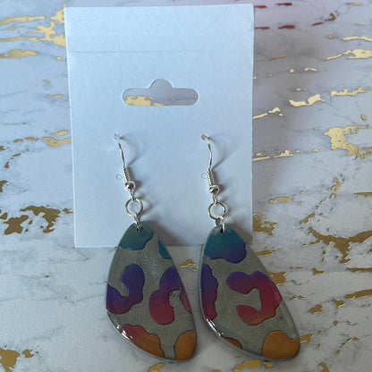 Lava Lamp Teardrop Dangles